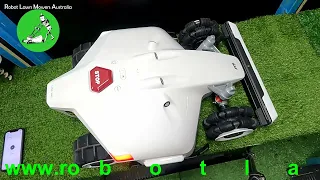 Wireless Robot Lawn Mowers Australia   LUBA Connect to App and First Firmware Update