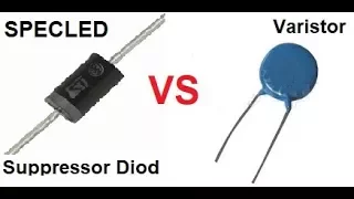 How does the suppressor work. Comparison with the varistor. How the fuse and LED burn out