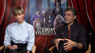 The Addams Family || Charlize Theron And Oscar Isaac Generic Interview || #SocialNews.XYZ