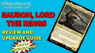 SAURON PRECON REVIEW + UPGRADE GUIDE (ONLY USING CARDS FROM THE NEW SET)
