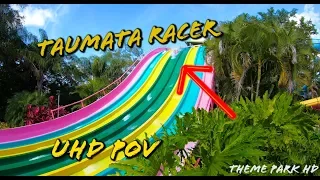 "Taumata Racer" Aquatica Waterpark Racing Slide Hyper Smooth UHD POV
