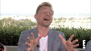 Tom Hiddleston Impersonates Chris Evans and More - SDCC 2015 -  E! Online