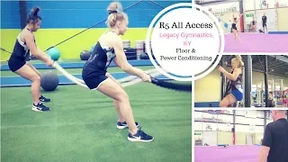 All Access: Legacy Gymnastics | Floor Routine Prep, Power, Speed Conditioning