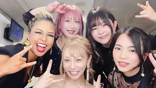 Lovebites member's hidden post-it Tokyo edition 💜💛💙💚❤️ROCKS MARUI ’24