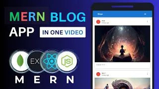 Master MERN Stack with BLOG App | Build a Full-Stack Blog App using MERN (Mongo, React JS, Node JS)