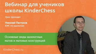 Основные виды шахматных матов и матовых конструкций