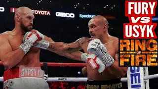 TYSON FURY VS OLEKSANDR USYK Undisputed heavyweight championship HIGHLIGHTS USYK & FURY