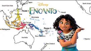 Encanto–We don't talk about Bruno Austronesian languages