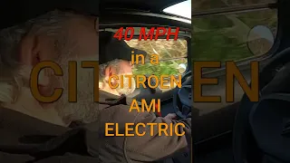 40 MPH in a CITROEN AMI ELECTRIC #shorts