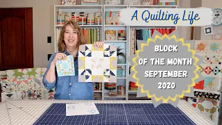 A Quilting Life Block of the Month September 2020