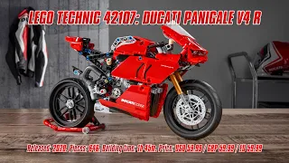 LEGO Technic 42107: Ducati Panigale V4 R: In-depth Review, Speed Build & Parts List [4K]