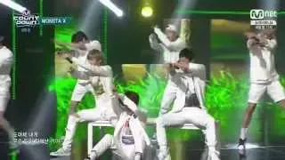 Live HD | 150716 MONSTA X "솔직히 말할까 (Honestly)" @ MNET 엠! 카운트다운