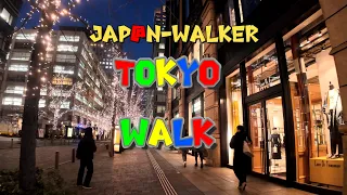 4k-Tokyo Tokyo Yurakucho Walk In Tokyo Japan Tour Guide