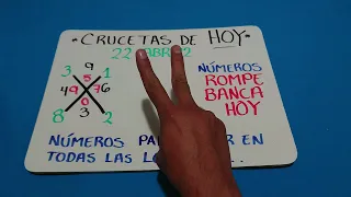 NÚMEROS PARA HOY 22/04/22 DE ABRIL PARA TODAS LAS LOTERÍAS...! NÚMEROS QUE VAN A SALIR HOY VIERNES