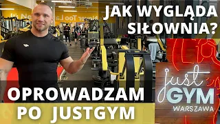 Siłownia JustGym Warszawa Mokotów - zobacz jak wygląda