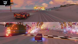 Playing Cars 3: Driven to Win multiplayer with a friend