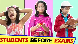 Types Of STUDENTS Before EXAMS - Types Of Kids | #RolePlay #Sketch #Fun #Aaksuona