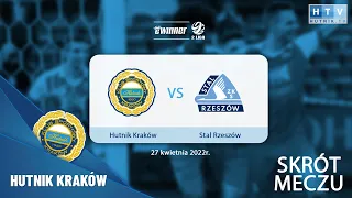 Skrót meczu: Stal Rzeszów - Hutnik Kraków (eWinner 2.Liga - sezon 2021/22)