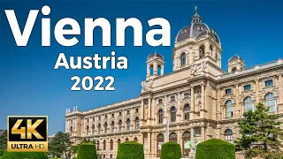 Vienna 2022, Austria Walking Tour (4k Ultra HD 60 fps) - With Captions