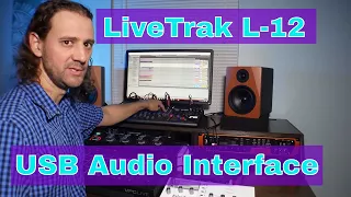 Zoom LiveTrak L12: Using as audio interface for the first time