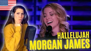 SIMPLY BEAUTIFUL! Morgan James - Hallelujah REACTION #morganjames #reaction #hallelujah #firsttime