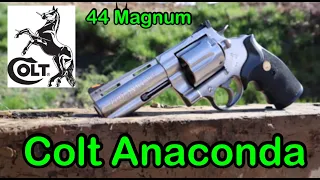 Colt Anaconda 44 Magnum Test & Review / Best 44 Magnum Revolver?