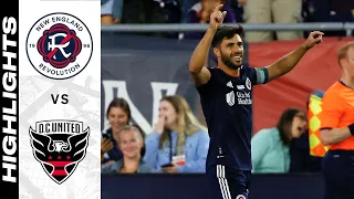 HIGHLIGHTS: New England Revolution vs. D.C. United | August 13, 2022