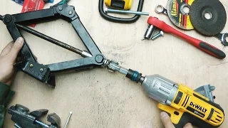 Домкрат і  DEWALT DCF 889 - Car standard scissor jack and DEWALT DCF 889