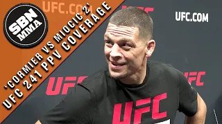 UFC 241 | Open Workouts | Nate Diaz: I'm the Main Event