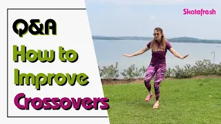 Q&A with Asha: How can you improve forward crossovers? Simple exercise for inline & quad skaters