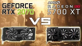 RTX 2070 VS RX 5700XT | СРАВНЕНИЕ В ИГРАХ