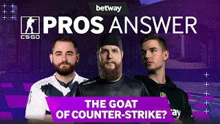 CS:GO Pros Answer: Who is the GOAT of Counter-Strike? 🐐