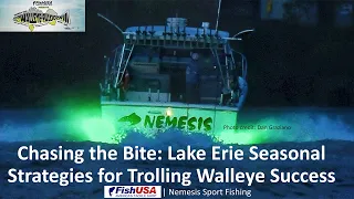 Lake Erie Walleye Fishing Tips - Find Lake Erie Walleye All Year - FishUSA's Walleye-Palooza 2024