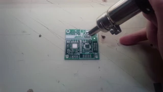 Solder paste without stencil