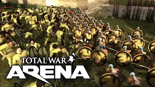 TOTAL WAR: ARENA ⚡ Гоплиты Греции и Царь Леонид