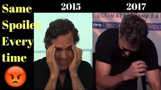 Mark Ruffalo Did not actually Reveal the Secrets of Avengers Infinty War - Here is the Proof - 2017