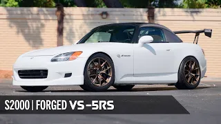 Honda S2000 on Forged APEX VS-5RS Wheels