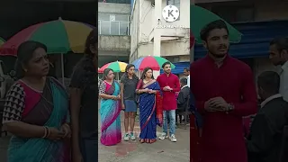 Shona Roder gaan//Shooting video//Shooting makeup//শুটিং