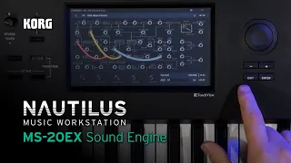 Korg Nautilus – MS-20 EX sound engine