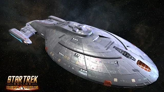 STAR TREK ONLINE HD "Voyager Interior" "Pathfinder Class with Intrepid Skin" (2014)