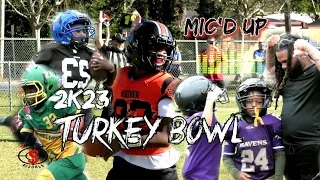 (*🎙️ Mic'd up*) Turkey Bowl 2023 Football Highlights | Pensacola, FL