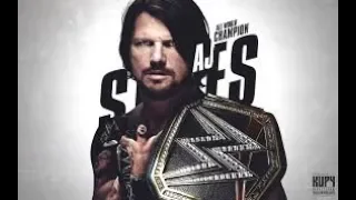 Aj Styles Tribute || On My Own ||