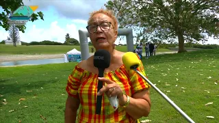 Le Président LOSBAR en visite au Moule