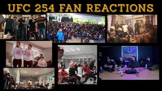 EPIC UFC 254 Fan Reactions to KHABIB Nurmagomedov Submitting JUSTIN Gaethje * Extended Compilation *