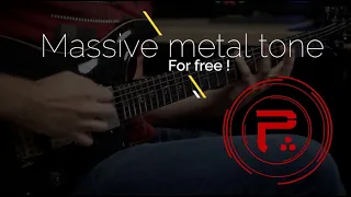 How to get modern metal guitar tone for FREE ? | Prog Metal demo + tutorial
