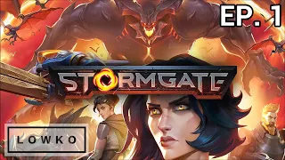 Stormgate Beta - Lowko's First Time Playing! (Ep. 1)