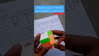 impress your friends with rubik's cube tricks