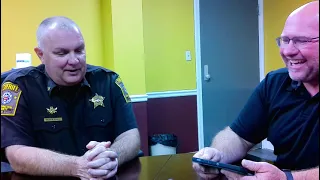 Interviewing Sheriff Blake Andis for re-election as Washington County VA Sheriff