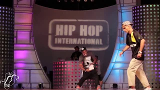 Larry vs Majid | All Styles Semi's | Hip Hop Int'l World Battles 2013 | #SXSTV