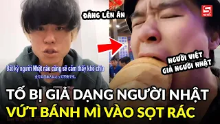 TikToker người Nhật tố bị TikToker Việt giả dạng, quay clip review và vứt bánh mì vào thùng rác